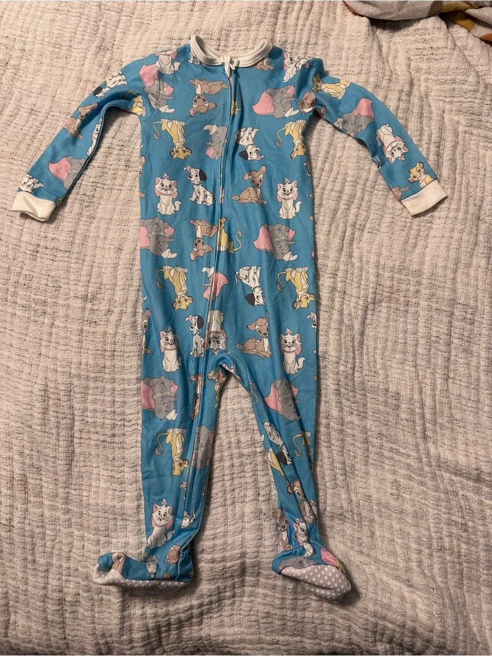 18 Month Footed Pajama Bundle of 6 - Colorful Disney and Carters!